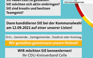 CDU sucht Sie