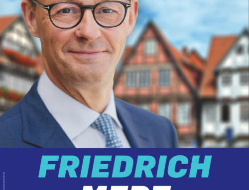 Öffentliche Kundgebung mit Friedrich Merz in Celle