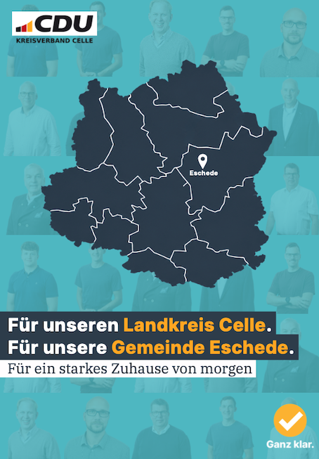 Kommunalwahl-Broschüre der CDU Eschede