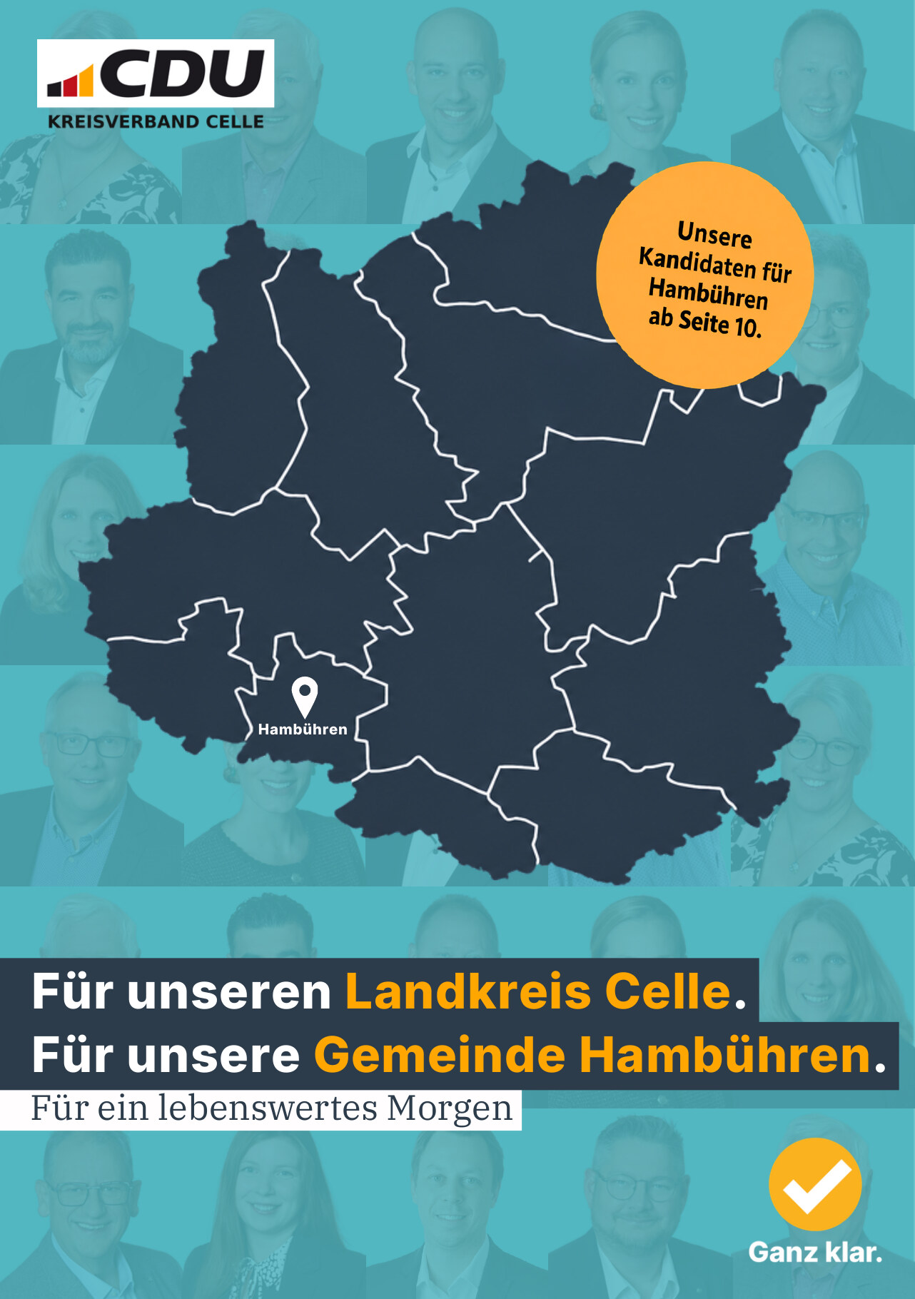 Kommunalwahl-Broschüre der CDU Hambühren